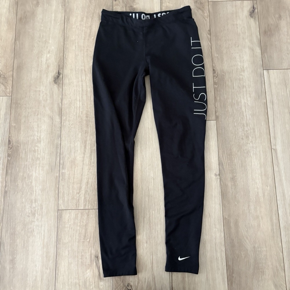 Nike Pro Combat Leggings‎ Ladies Medium Black Compression Therma Fit Gym Womens